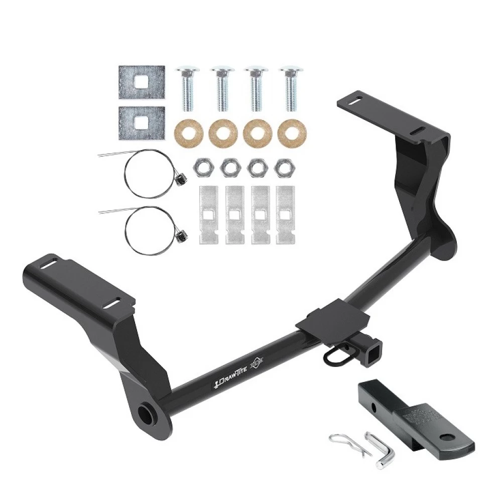 Custom Fit Trailer Hitch Draw-Bar w/ Pin/Clip Installation Hardware Installation Instructions 366440 2018 2019 2020 2021 2022 2023 18 19 20 21 22 23 Subaru Crosstrek Except Hybrid Draw-Tite Trailer Hitch W/ Draw-Bar Trailer Tow Hitch For 16-24 Subaru Crosstrek 18-24 Impreza 5 Dr. Wagon Except WRX STi & w/Quad Exhaust Outlets w/ Draw Bar Kit Class 2 1-1/4" Receiver Draw-Tite