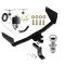 Trailer Tow Hitch For 19-25 Toyota RAV4 21-25 RAV4 Prime Complete Package w/ Wiring Draw Bar and 1-7/8" Ball