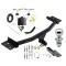 Trailer Tow Hitch For 20-27 Lincoln Aviator All Models Complete Package w/ Wiring Draw Bar and 1-7/8" Ball