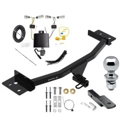 Trailer Tow Hitch For 20-27 Lincoln Aviator All Models Complete Package w/ Wiring Draw Bar and 2" Ball