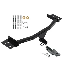 Trailer Tow Hitch For 20-27 Ford Explorer Lincoln Aviator Class 2 Receiver w/ Draw Bar Kit
