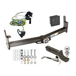 Reese Trailer Tow Hitch For 01-03 Ford Explorer 2-Door Sport Deluxe Package Wiring 2" Ball Mount and Lock