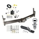 Reese Trailer Tow Hitch For 95-01 Ford Explorer 4 Dr. 97-01 Mercury Mountaineer Package w/ Wiring and 1-7/8" Ball