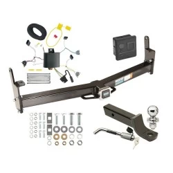 Reese Trailer Tow Hitch For 95-01 Ford Explorer 4 Dr. 97-01 Mercury Mountaineer Deluxe Package Wiring 2" Ball Mount and Lock