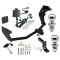 Trailer Tow Hitch For 16-20 KIA Sorento V6 Models Deluxe Package Wiring 2" and 1-7/8" Ball and Lock