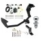Trailer Tow Hitch For 16-20 KIA Sorento 4 Cyl. Complete Package w/ Wiring Kit and 1-7/8" Chrome Ball