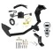 Trailer Tow Hitch For 19-20 Hyundai Santa Fe Complete Package w/ Wiring Draw Bar and 2" Ball.