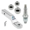 Fulton 8K Trailer Ball Mount Kit with Interchangeable Hitch Balls and Pin for 2 Inch Receiver