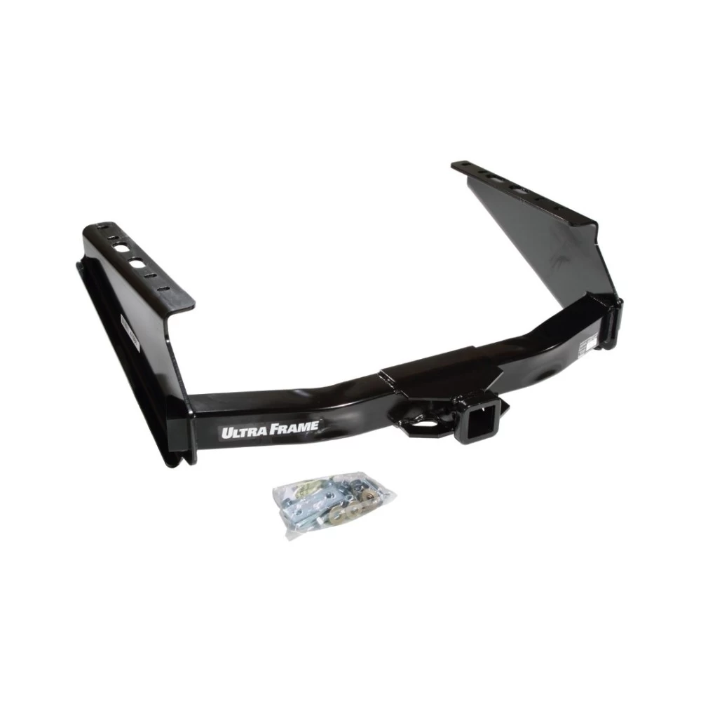 Trailer Tow Hitch For 05-16 Ford F-250 F-350 Super Duty Standard Bed & Bumper Platform Style 2 Bike Rack w/ Anti Rattle Hitch Lock
