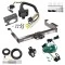 Class 5 10K Trailer Hitch w/ 7-Way RV Wiring For 96-99 Chevy Express GMC Savana 1500 2500 3500 Ultra Frame Class 4 2" Receiver
