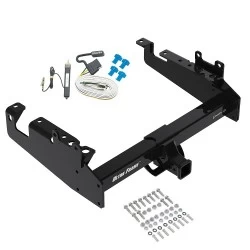 Trailer Tow Hitch For 19-25 Ford F-350 F-550 F-450 Super Duty Cab & Chassis w/ Wiring Harness Kit