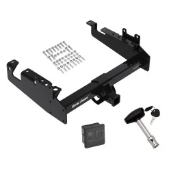 Trailer Tow Hitch For 19-24 Ford F-350 F-450 F-550 Cab and Chassis w/ Security Lock Pin Key