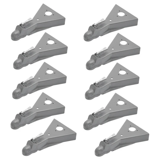 Bulldog 8K A-Frame Trailer Coupler 2 Inch Ball Wedge-Latch Heavy-Duty