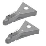 Bulldog 8K A-Frame Trailer Coupler for 2 Inch Ball Wedge-Latch Weld-On