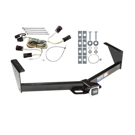 Reese Trailer Tow Hitch For 04-07 Chrysler Town and Country Dodge Grand Caravan Exc Stow 'n Go Seats w/ Wiring Harness Kit