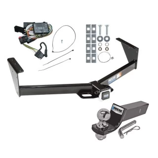 Reese Trailer Tow Hitch For 96-00 Chrysler Dodge Plymouth Town and Country Grand Caravan Voyager PKG w/ Wiring and 2" Ball