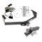 Reese Trailer Tow Hitch For 01-03 Chrysler Town and Country Voyager Dodge Grand Caravan PKG w/ Wiring and 2" Ball