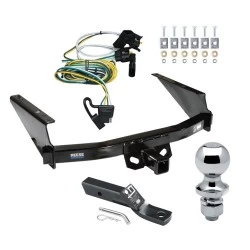 Reese Trailer Tow Hitch For 97-03 Ford F150 2004 Heritage 97-99 F250 Light Duty w/o Factory Wiring Complete Package w/ Wiring and 1-7/8" Ball
