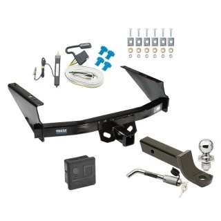 Reese Trailer Tow Hitch For 97-03 Ford F150 2004 Heritage 97-99 F250 Light Duty w/ Existing 4-Flat Deluxe Package Wiring 2" Ball Mount and Lock