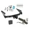 Reese Trailer Tow Hitch For 97-03 Ford F150 2004 Heritage 97-99 F250 Light Duty w/ Existing 4-Flat Deluxe Package Wiring 2" Ball Mount and Lock