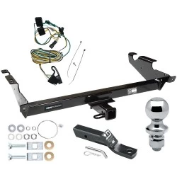 Reese Trailer Tow Hitch For 87-95 Chevy G10 G20 G30 GMC G1500 G2500 G3500 Package w/ Wiring and 1-7/8" Ball
