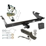 Custom Fit Trailer Hitch Wiring Harness (Plug & Play) 2" Drop Ball-Mount w/ Locking Pin/Clip 2" Chrome Ball Rubber Hitch Plug Cover Installation Hardware Installation Instructions 44011 118338 7005111 7010 Reese Trailer Tow Hitch 87-95 Chev Reese Trailer Tow Hitch For 87-95 Chevy G10 G20 G30 GMC G1500 G2500 G3500 Deluxe Package Wiring 2" Ball Mount and Lock