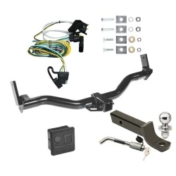 Reese Trailer Tow Hitch For 01-03 Ford Explorer 2-Door Sport Deluxe Package Wiring 2" Ball Mount and Lock