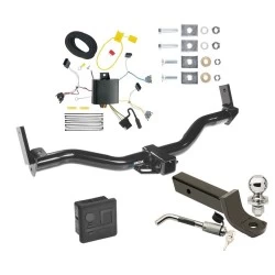 Reese Trailer Tow Hitch For 95-01 Ford Explorer 4 Dr. 97-01 Mercury Mountaineer All Models Deluxe Package Wiring 2" Ball Mount and Lock