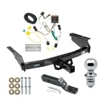 Reese Trailer Tow Hitch For 02-07 Jeep Liberty Complete Package w/ Wiring and 1-7/8" Ball