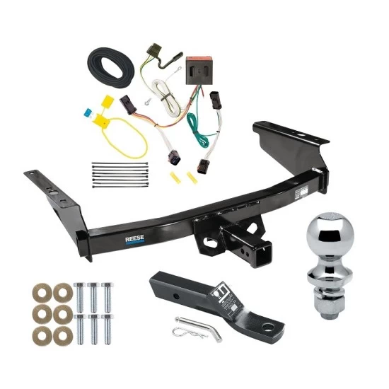 Reese Trailer Tow Hitch For 02-07 Jeep Liberty Complete Package w/ Wiring and 1-7/8" Ball