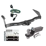 Custom Fit Trailer Hitch Wiring Harness (Plug & Play) 2" Drop Ball-Mount w/ Pin/Clip 2" Chrome Ball Installation Hardware Installation Instructions 44094 118328 21536 Reese Trailer Tow Hitch 93-98 Dodge Van B150 B1500 B250 B2500 B350 B3500 Reese Trailer Tow Hitch For 93-98 Dodge Van B150 B1500 B250 B2500 B350 B3500 Complete Package w/ Wiring and 2" Ball