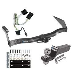 Reese Trailer Tow Hitch For 01-03 Dodge Van Complete Package w/ Wiring and 2" Ball