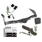 Reese Trailer Tow Hitch For 01-03 Dodge Van Deluxe Package Wiring 2" Ball Mount and Lock