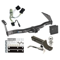 Reese Trailer Tow Hitch For 01-03 Dodge Van Deluxe Package Wiring 2" Ball Mount and Lock