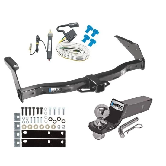 Custom Fit Trailer Hitch Wiring Harness (Requires Splicing) 2" Drop Ball-Mount w/ Pin/Clip 2" Chrome Ball Installation Hardware Installation Instructions 44094 20252 21536 Reese Trailer Tow Hitch 78-92 Dodge Van B100 B150 B200 B250 B300 B350 Co Reese Trailer Tow Hitch For 78-92 Dodge Van B100 B150 B200 B250 B300 B350 Complete Package w/ Wiring and 2" Ball