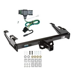 Reese Trailer Tow Hitch For 88-00 Chevy GMC C/K Pickup Standard or Step Bumper w/ Wiring Harness Kit