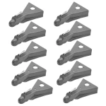 Bulldog 12.5K Cast Head A-Frame Trailer Coupler 2-5/16" Ball Weld-On Wedge-Latch (10-Pack)