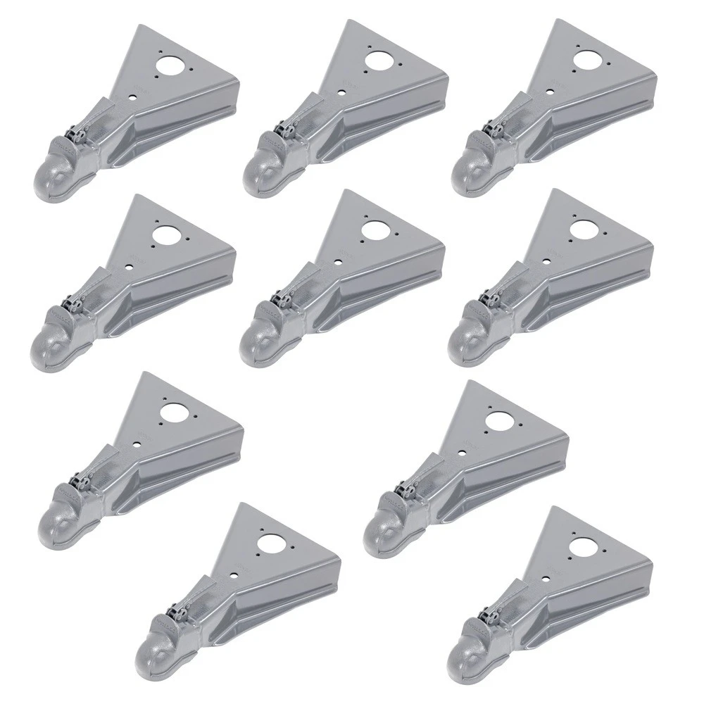 Bulldog 15K A-Frame Trailer Coupler 2-5/16" Ball Wedge Latch Weld-On – 10 Pack