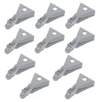 Bulldog 15K A-Frame Trailer Coupler 2-5/16" Ball Wedge Latch Weld-On – 10 Pack