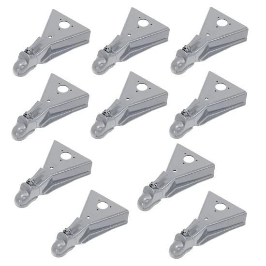Bulldog 15K A-Frame Trailer Coupler 2-5/16" Ball Wedge Latch Weld-On – 10 Pack