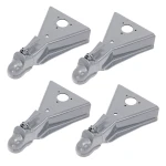 Bulldog 4-Pack 15K A-Frame Trailer Couplers 2-5/16" Ball Weld-On Wedge Latch