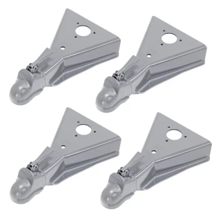 Bulldog 4-Pack 15K A-Frame Trailer Couplers 2-5/16" Ball Weld-On Wedge Latch
