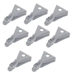 Bulldog 8-Pack 15K A-Frame Trailer Couplers 2-5/16" Ball Wedge-Latch Weld-On