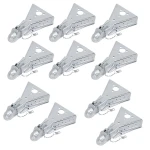 Bulldog 15K Cast Head A-Frame Trailer Coupler Bundle – 2-5/16" Ball, Wedge-Latch