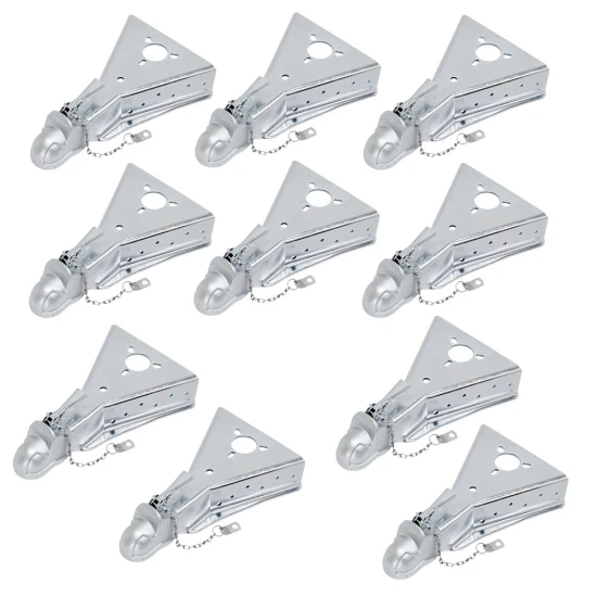 Bulldog 15K Cast Head A-Frame Trailer Coupler Bundle – 2-5/16" Ball, Wedge-Latch