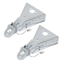 Bulldog 2x 15K Cast Head A-Frame Trailer Coupler for 2-5/16" Ball