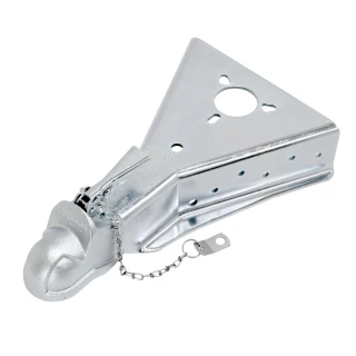 Bulldog 15K Cast Head A-Frame Trailer Coupler Bundle 2-5/16" Ball Wedge Latch