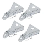 Bulldog 15K Cast Head A-Frame Trailer Coupler 2-5/16" Ball Wedge Latch Heavy Duty