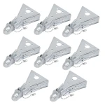 Bulldog 15K Cast Head A-Frame Trailer Coupler 2-5/16" Ball Wedge-Latch Heavy Duty