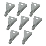 Bulldog 8-Pack 15K Cast Head A-Frame Trailer Couplers for 2-5/16" Ball Weld-On